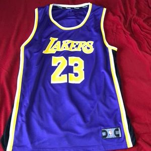 LeBron James Fanatics Lakers Jersey